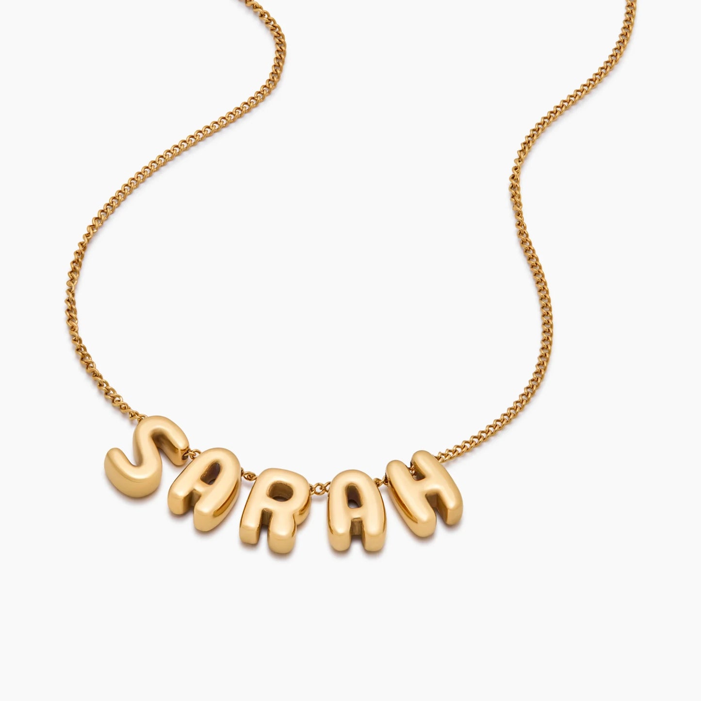 Bubble Name Necklace
