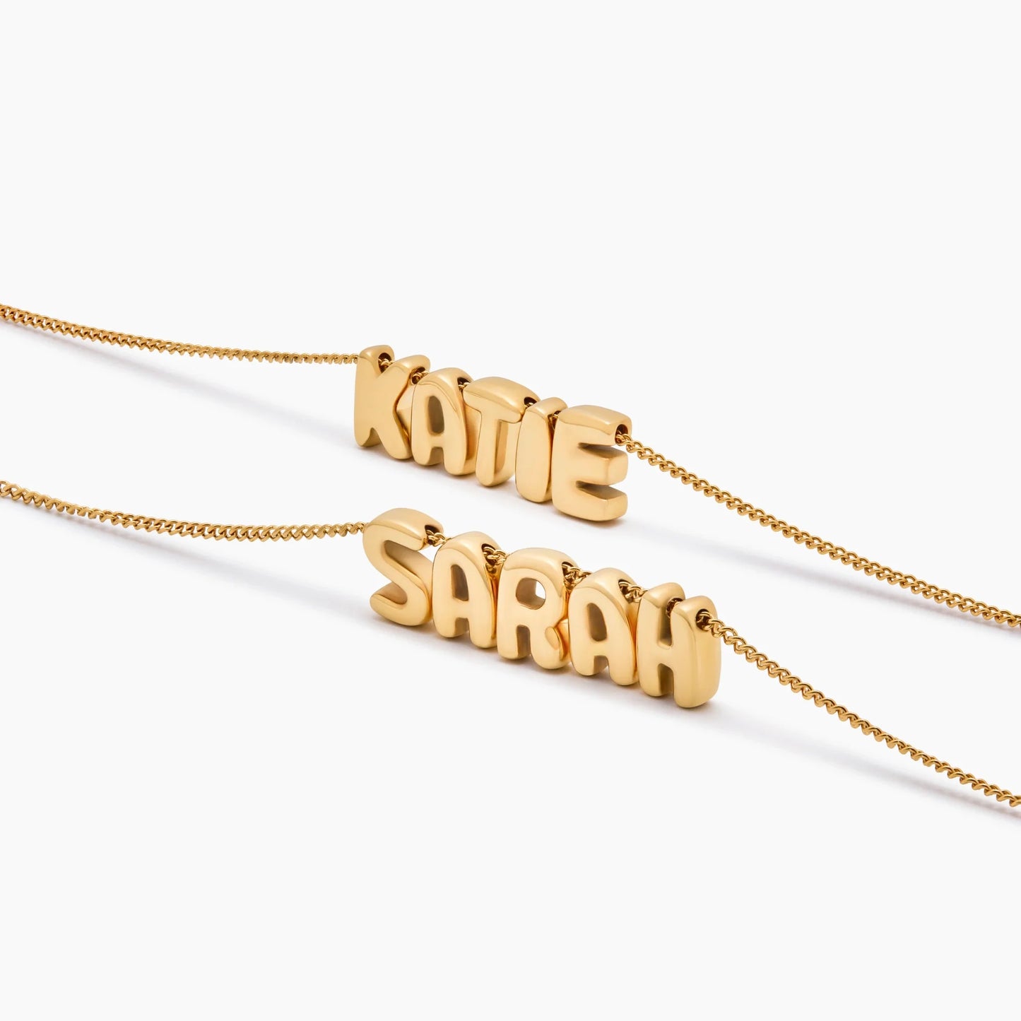 Bubble Name Necklace